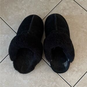 BearPaw Black Women's Slippers